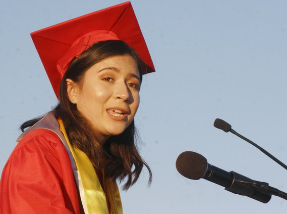 Salutatorian Karina Jiminez